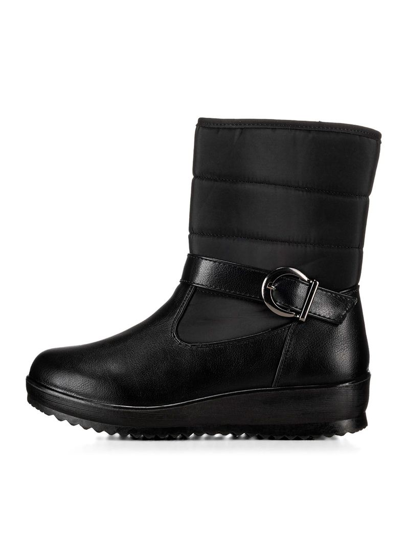 Botin Negro Casual Mujer Weide TFA190-3