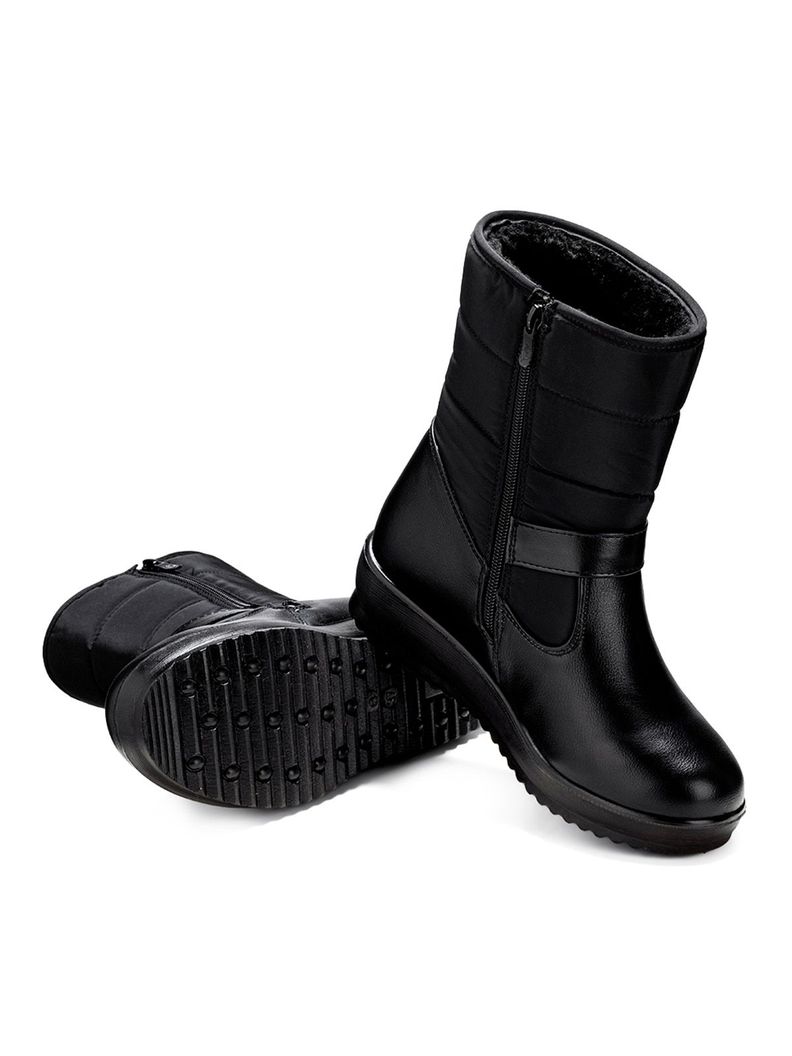 Botin Negro Casual Mujer Weide TFA190-4