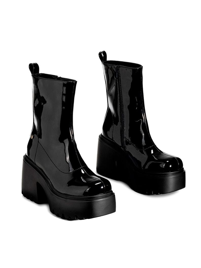 Botin Negro Casual Mujer Weide CZY589-4
