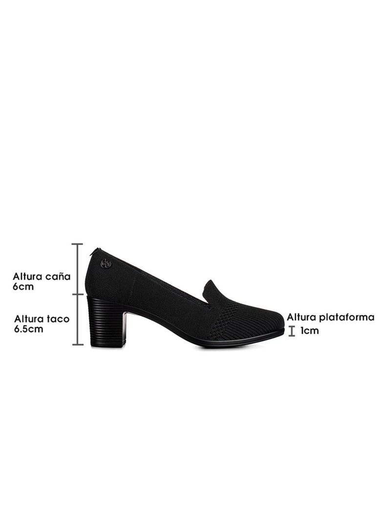 Zapatos Negro Casual Mujer Weide GH115-4