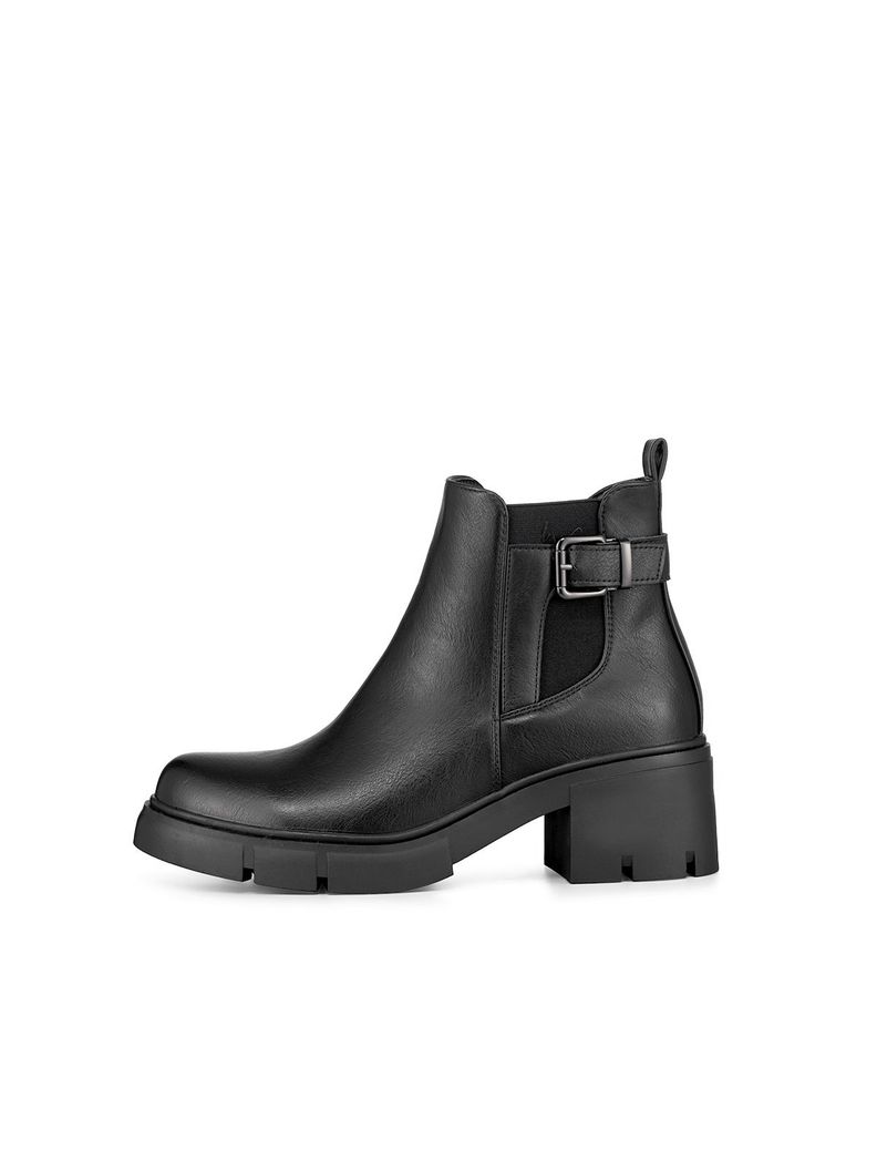 Botin Casual Mujer Vintage Tacon Grueso Elegante Weide QBM19-1