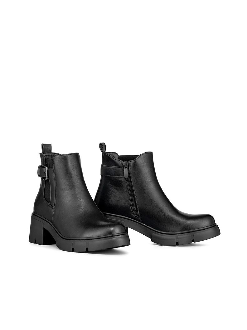 Botin Casual Mujer Vintage Tacon Grueso Elegante Weide QBM19-2