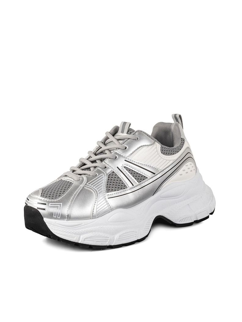Zapatilla Deportiva De Malla Mujer Plataforma Weide SL11-0