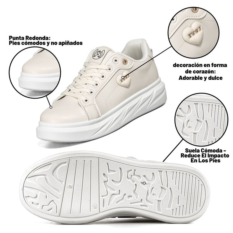 Zapatillas Urbana Causal Mujer Clasico Confort Weide SL22-5