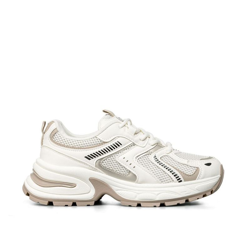Zapatilla Deportiva Mujer De Malla Plataforma Weide LT206-4