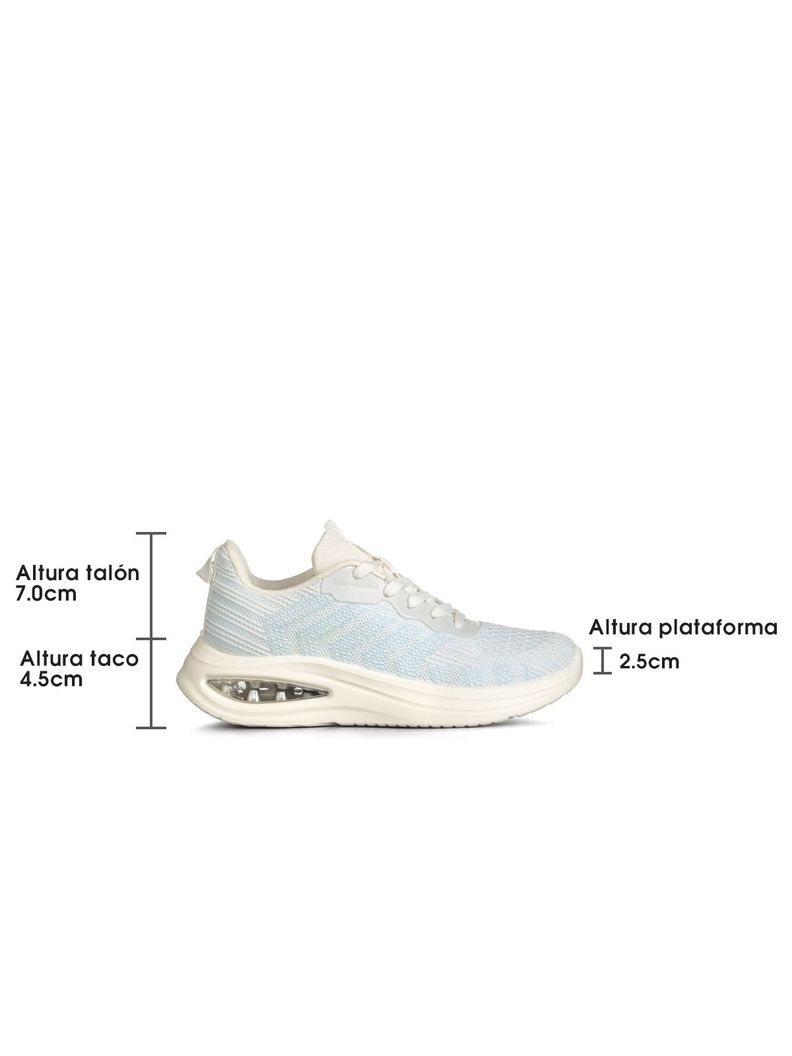 Zapatilla Casual Mujer Urbana Suela Resistente Weide TFA205-4
