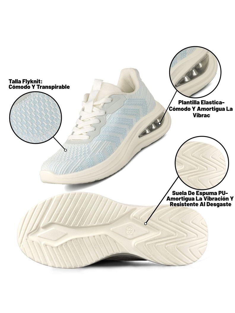 Zapatilla Casual Mujer Urbana Suela Resistente Weide TFA205-5