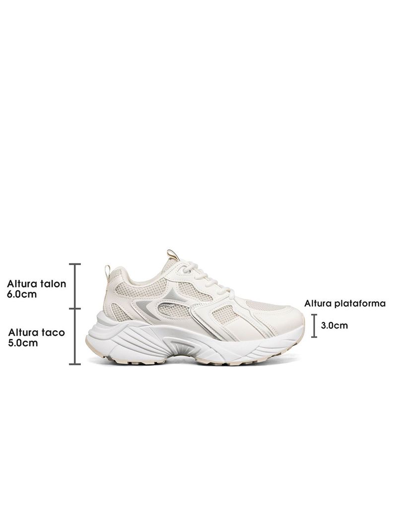 Zapatilla Deportiva Urbana Casual Mujer Comodo Weide TFA300-3