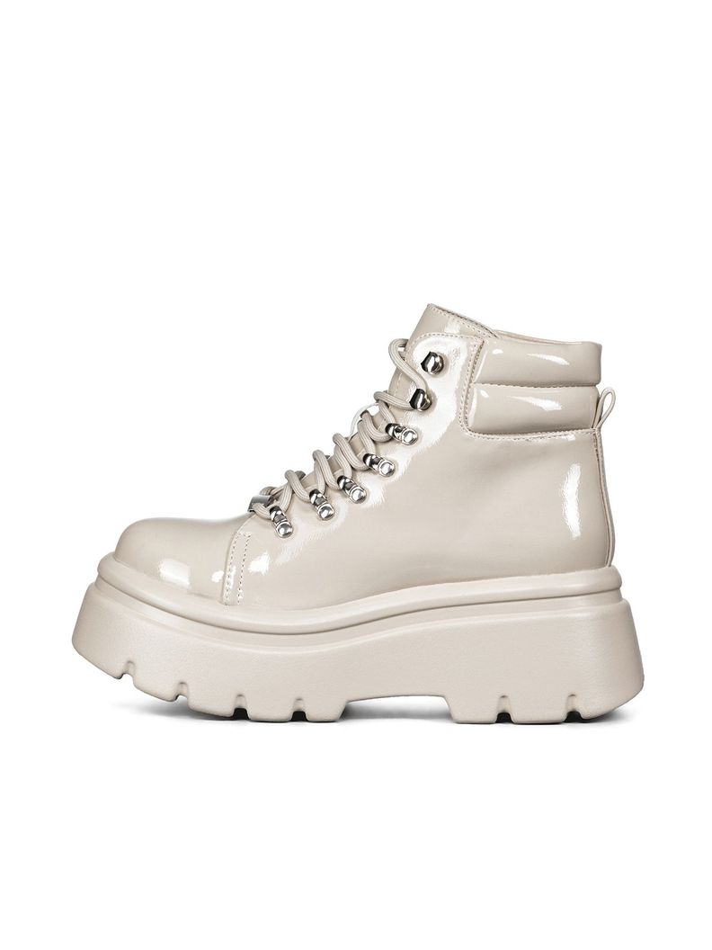 Botin Beige Casual Mujer Weide DH56-1