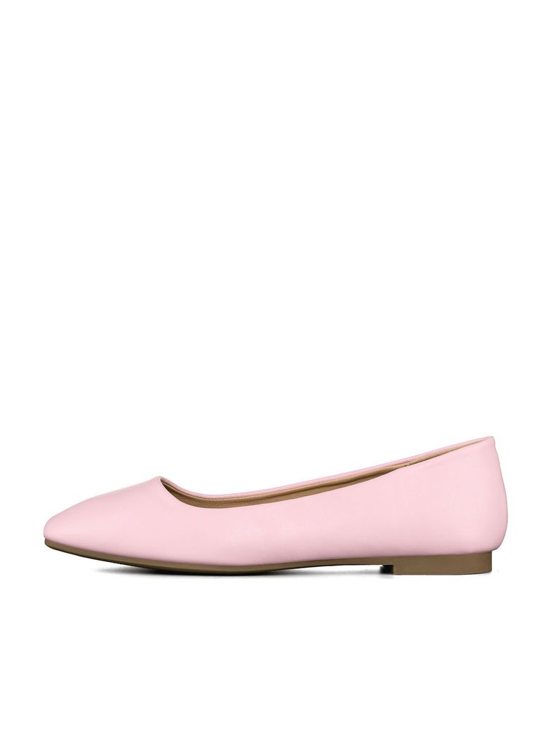 Ballerinas Eco Cuero Rosado Casual Mujer Weide GH81-1