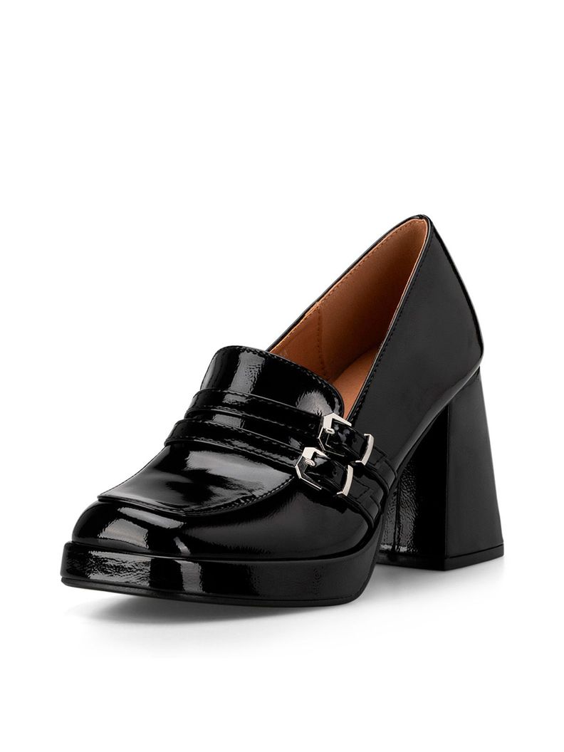 Mocasín Taco Negro Casual YOU202 Weide-0