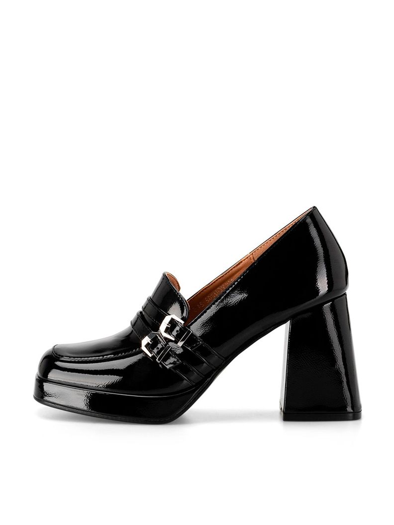Mocasín Taco Negro Casual YOU202 Weide-1