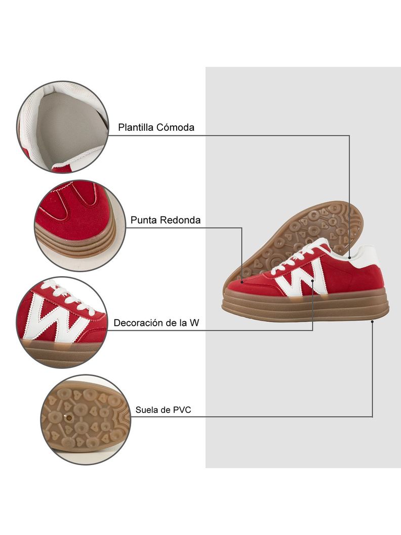 Zapatilla Casual Urbana Clasico Confort Mujer Weide SL14-3