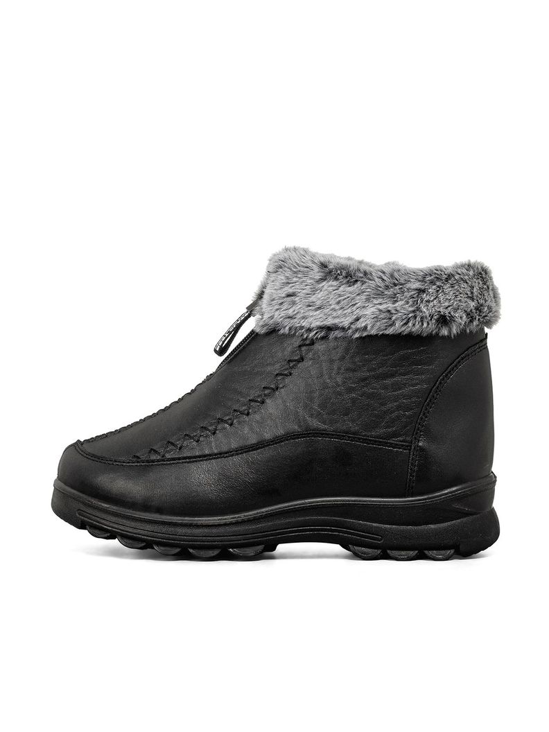 Botin Mujer Casusl De Nieve Térmico Eco Cuero Weide TFA305-1
