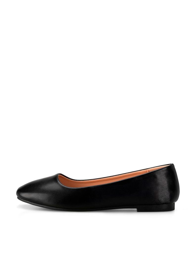 Ballerinas Eco Cuero Negro Casual Mujer Weide GH81-1