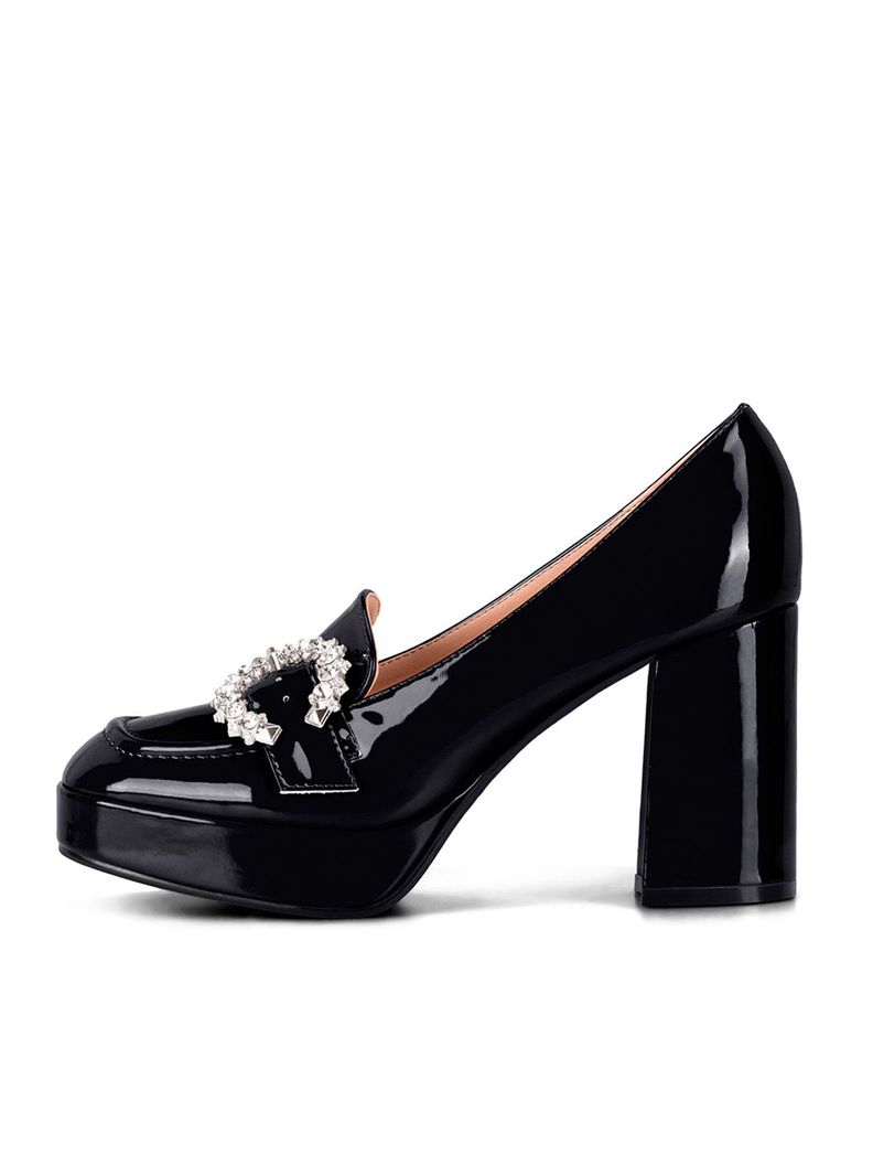 Zapatos Taco Alto Negro casual YOU226 Weide-1
