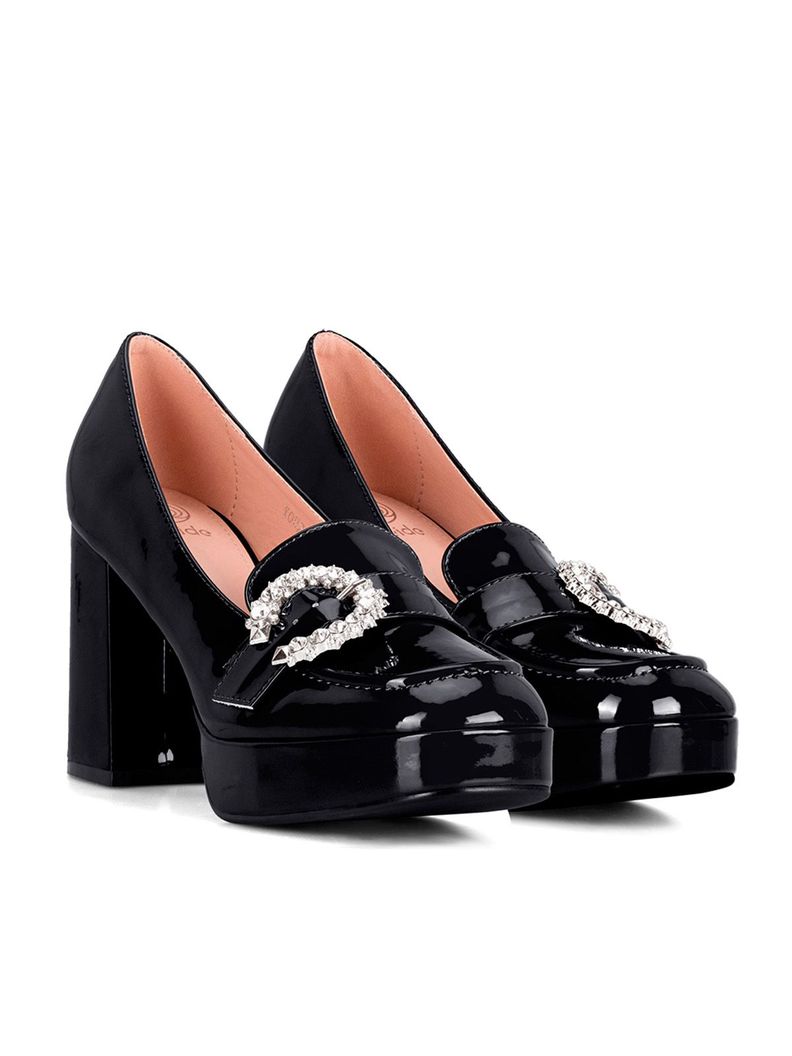 Zapatos Taco Alto Negro casual YOU226 Weide-2