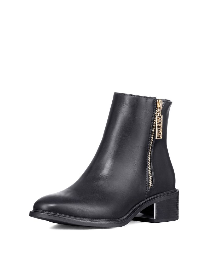 Botin Casual Mujer Eco Cuero Clasico Moda Weide HX508-0