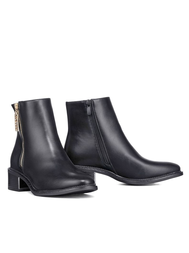 Botin Casual Mujer Eco Cuero Clasico Moda Weide HX508-2