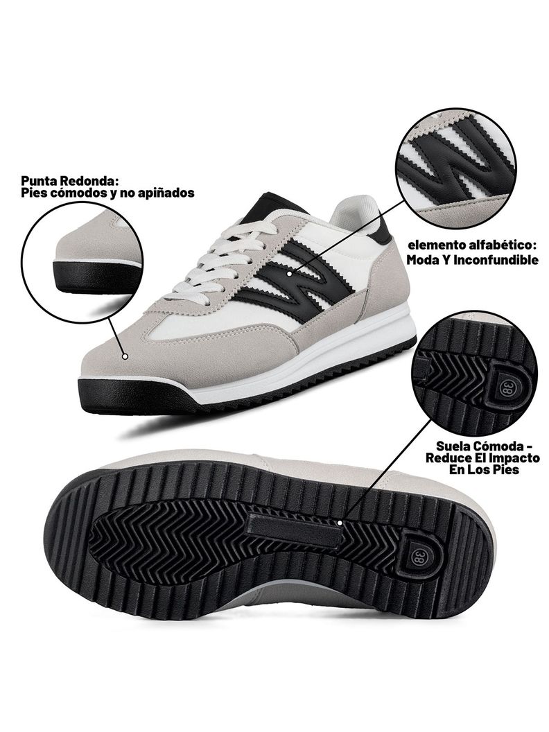 Zapatilla Casual Mujer Urbana Deportiva Comodo Weide JLL51-4