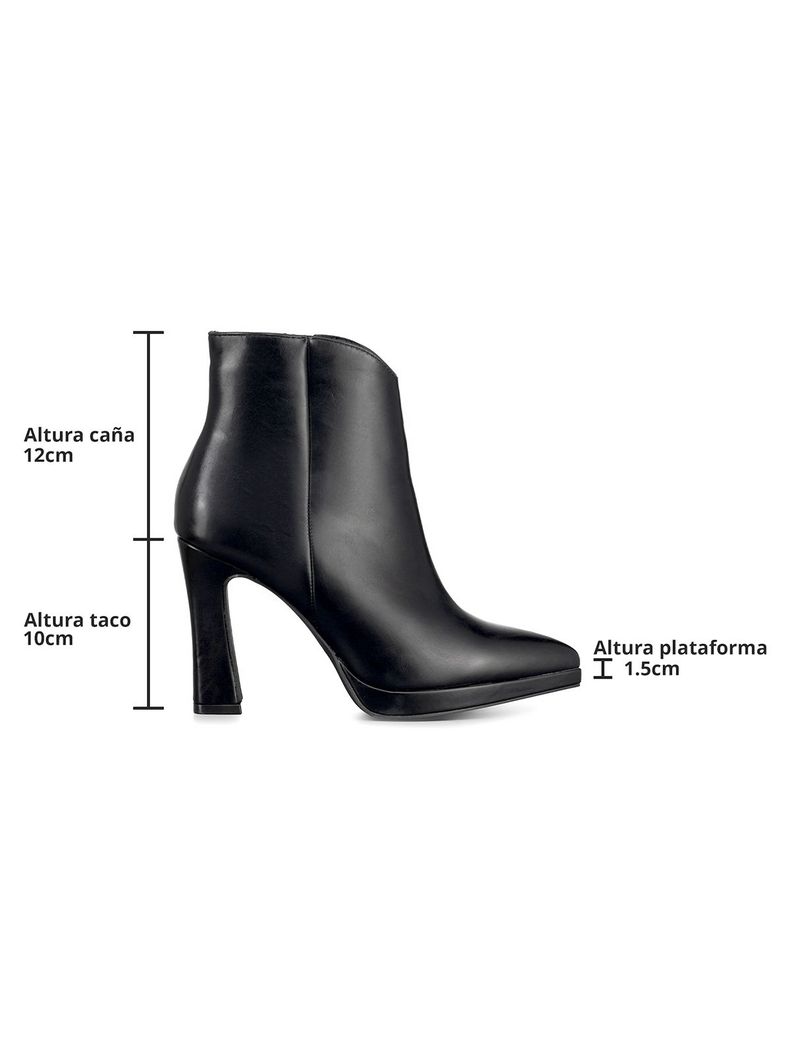 Botin Mujer Casual Taco Grueso Clasico Vintage Weide CZY610-3