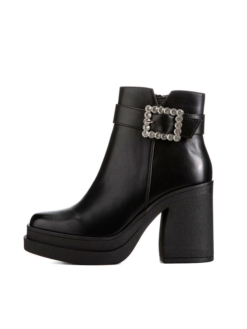 Botin Negro Casual Mujer Weide CZY575-2