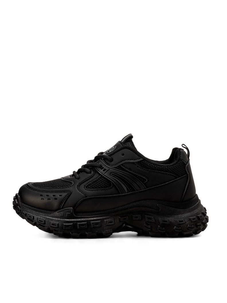 Zapatillas Negro Casual Mujer Weide SL03-2