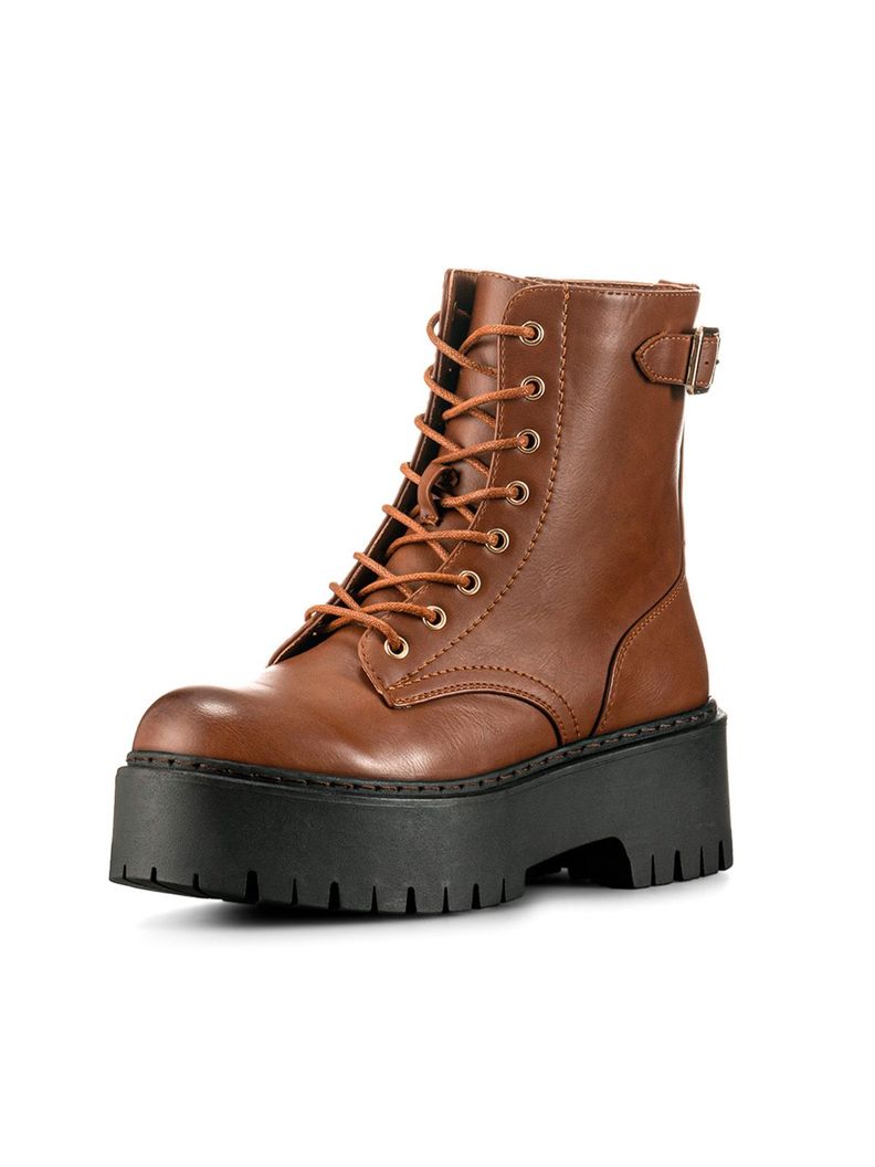 Botin Camel Casual Mujer Weide CZY585-0
