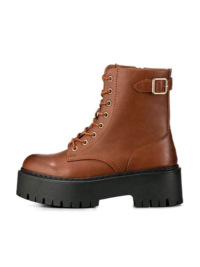 Botin Camel Casual Mujer Weide CZY585-1