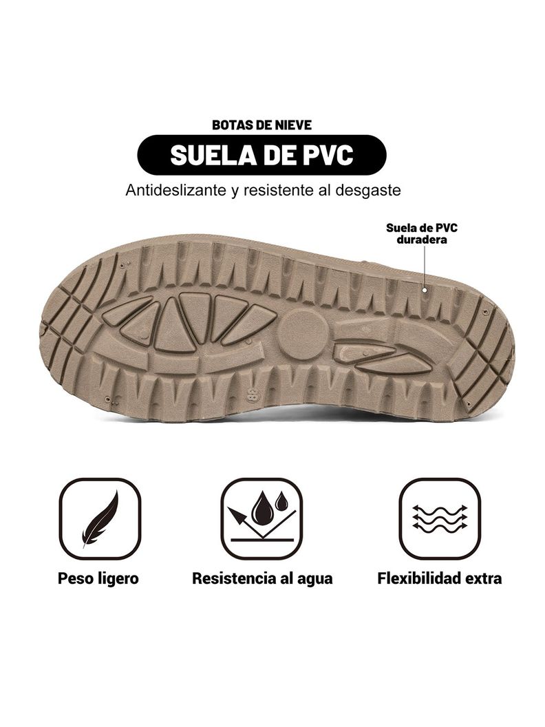 Botin Térmico Casual Mujer Gamuza Antideslizante Weide SL25-7