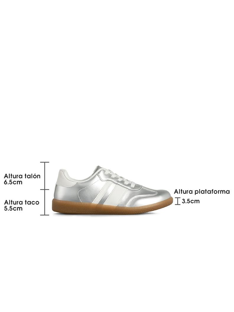 Zapatilla Deportiva Casual Mujer Eco Cuero Weide TFA200-4