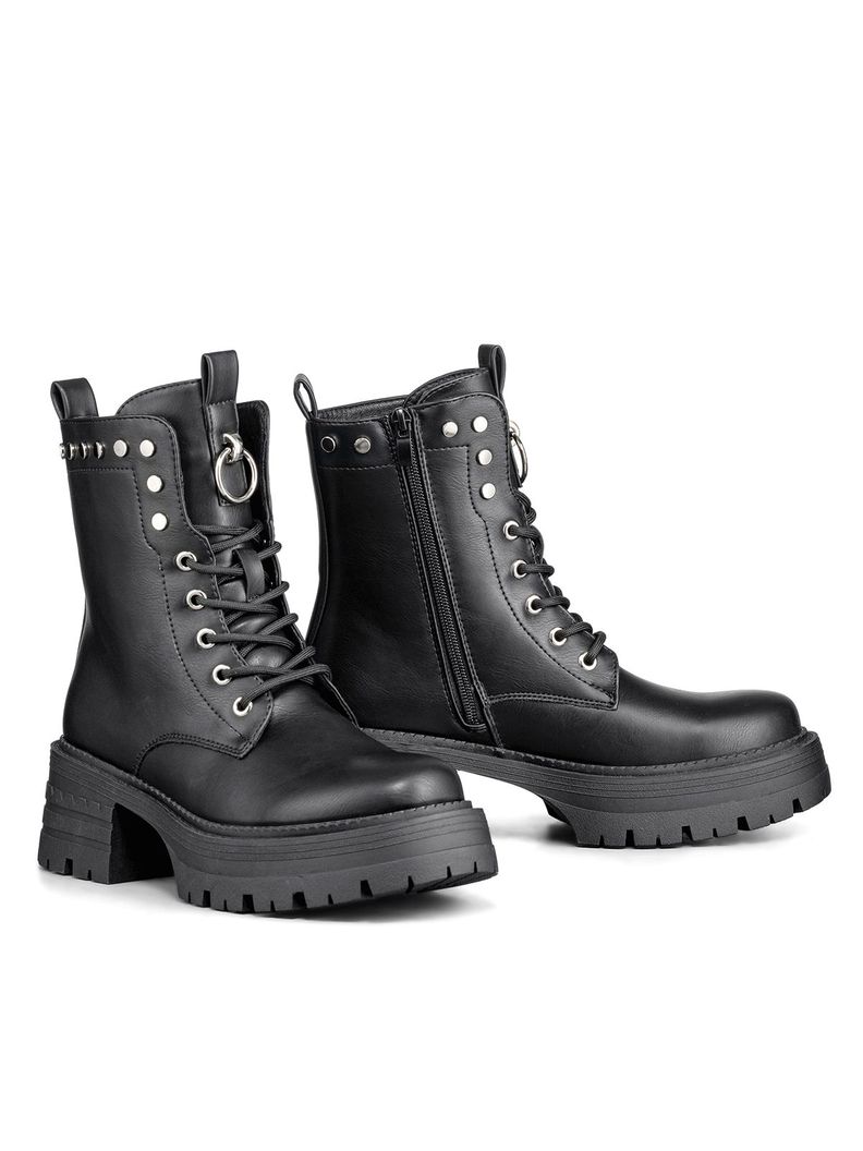 Botin Casual Mujer Eco Cuero Moda Vintage Weide DH86-2