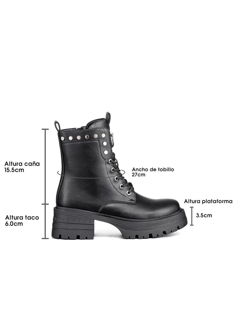 Botin Casual Mujer Eco Cuero Moda Vintage Weide DH86-3