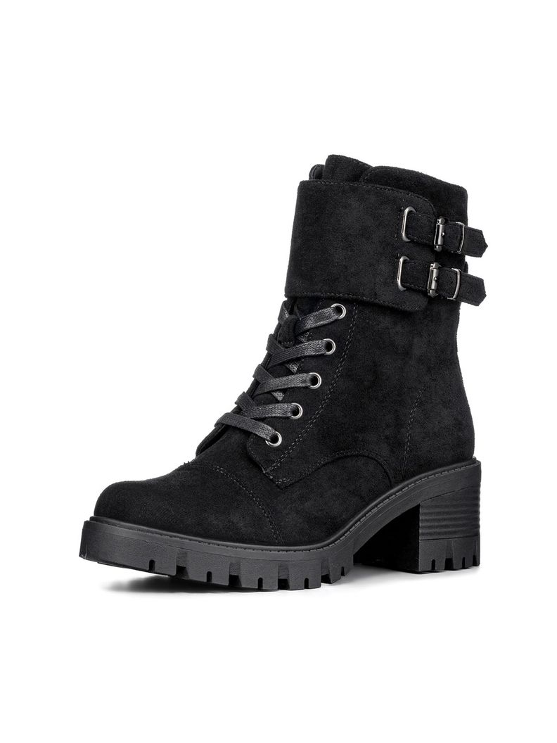 Botin Casual Mujer Tacon Grueso Vintage Weide HX505-0