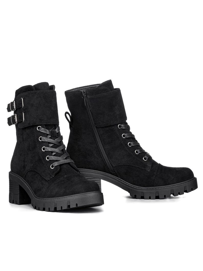 Botin Casual Mujer Tacon Grueso Vintage Weide HX505-2