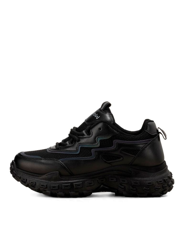 Zapatillas Negro Casual Mujer Weide SL02-2