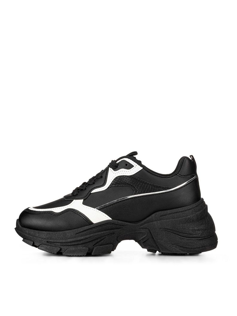 Zapatillas Negro Casual Mujer Weide SL06-2