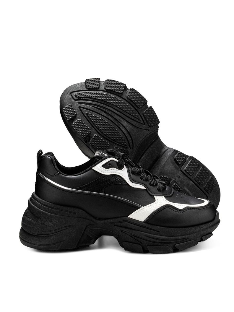 Zapatillas Negro Casual Mujer Weide SL06-4