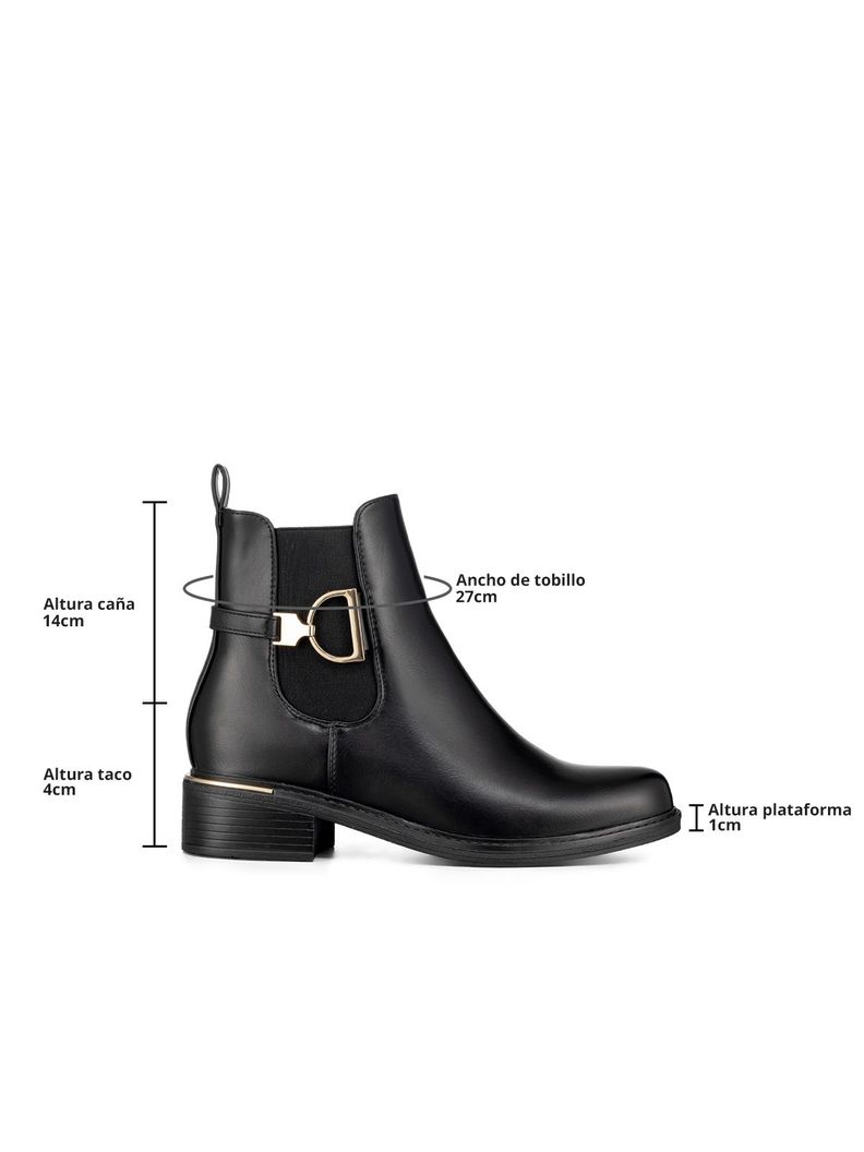 Botin Casual Mujer Eco Cuero Vintage Elegante Weide QBM18-3