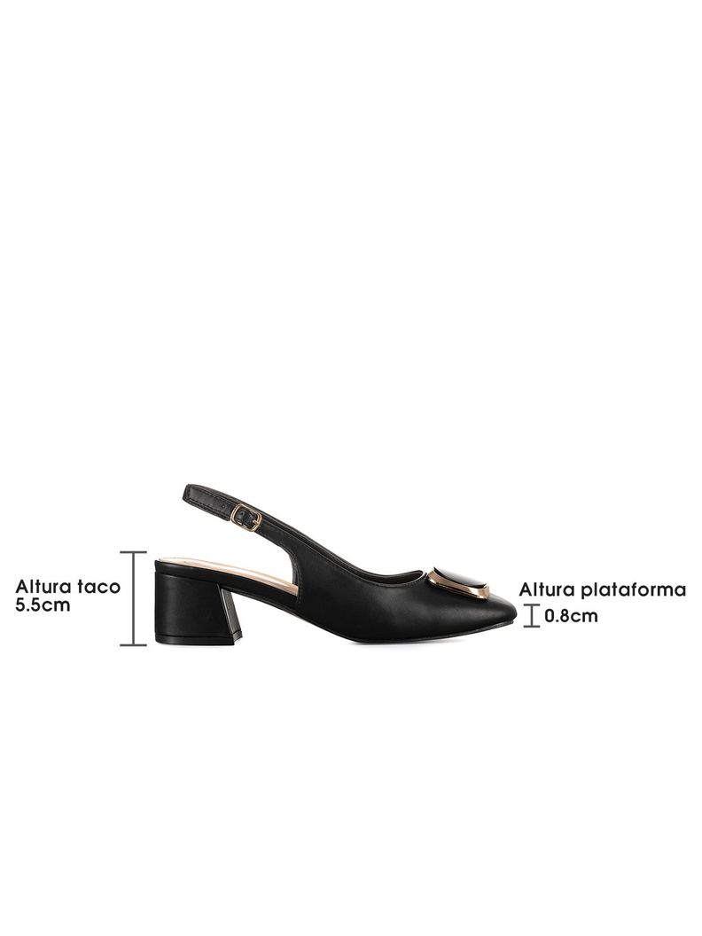 Zapatos Taco Mujer Casual Moda Vintage Hebilla Weide GHE33-4
