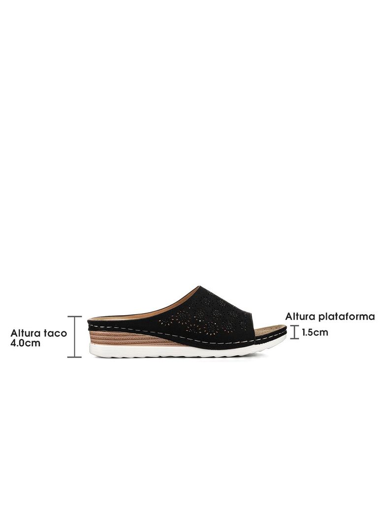 Sandalias Chalas Casual Confort Mujer Taco Cuña Weide QIU365-4