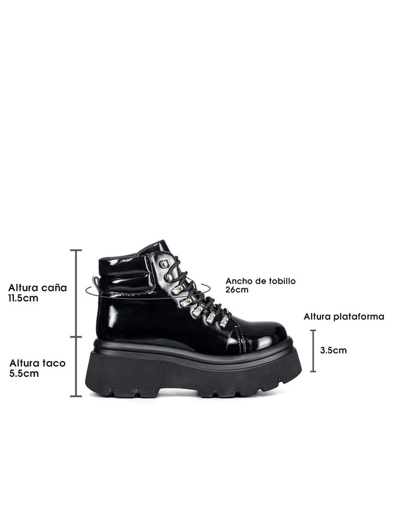 Botin Mujer Lucía Negro Weide-3