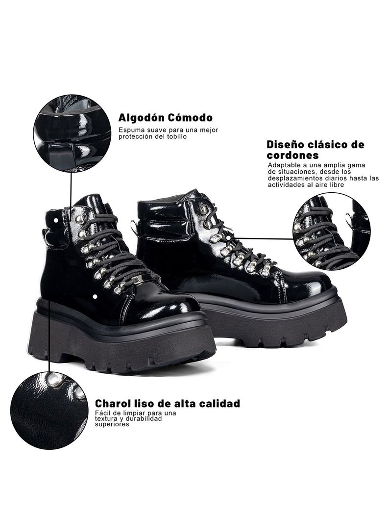 Botin Mujer Lucía Negro Weide-4