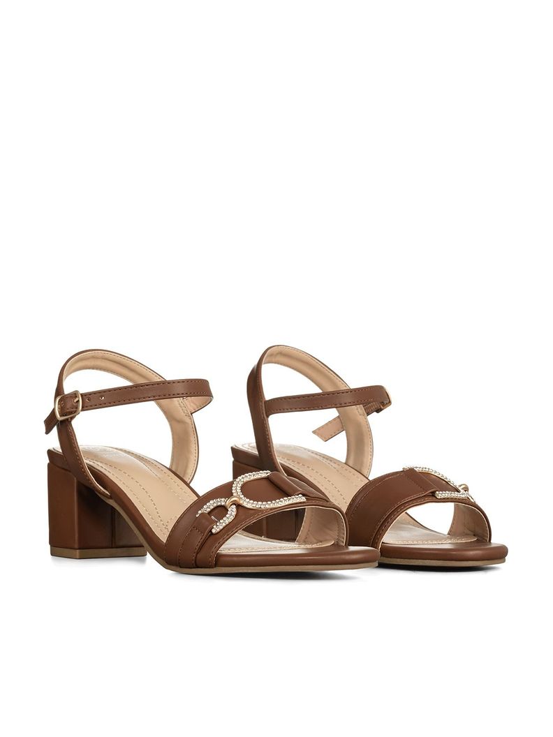 Sandalias Chalas Casual Mujer Taco Grueso Charol Weide JS71-2