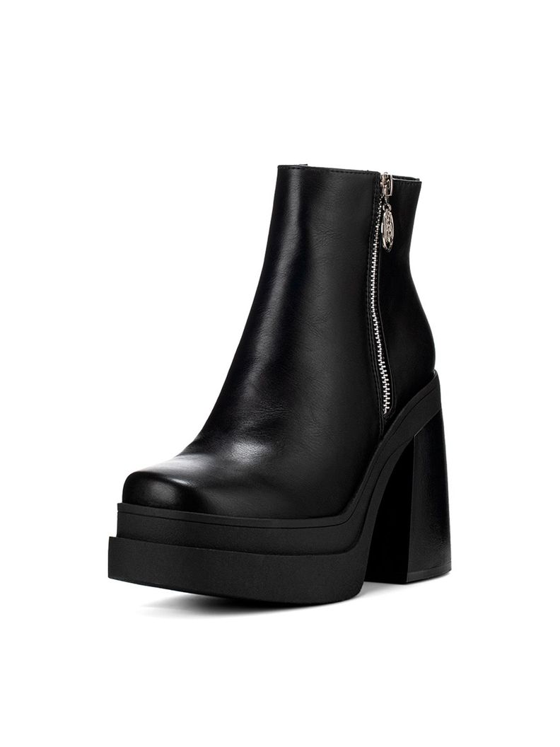 Botin Negro Casual Mujer Weide DH65-1
