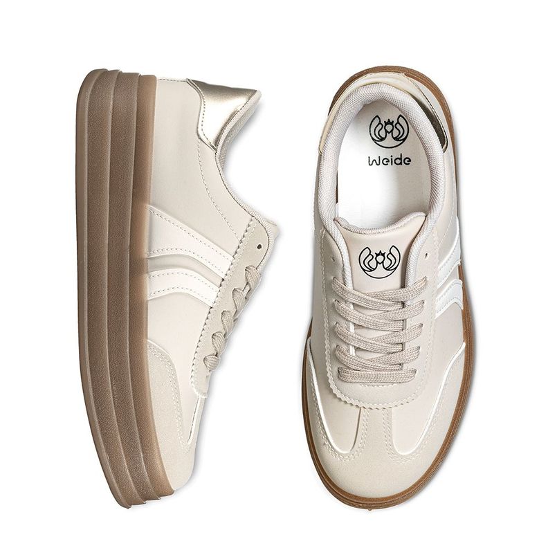 Zapatilla Casual Deportiva Mujer Moda De Colores Weide SL20-1