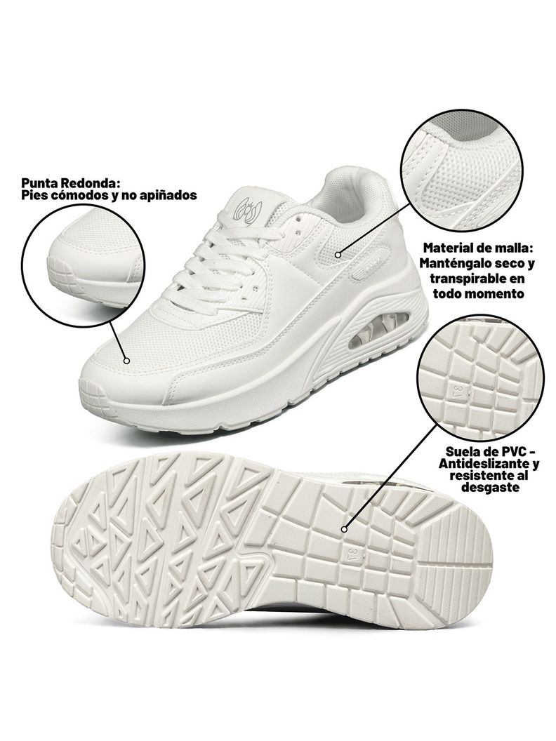 Zapatilla Urbana Casual Mujer Deportiva Clasico Weide TFA302-4