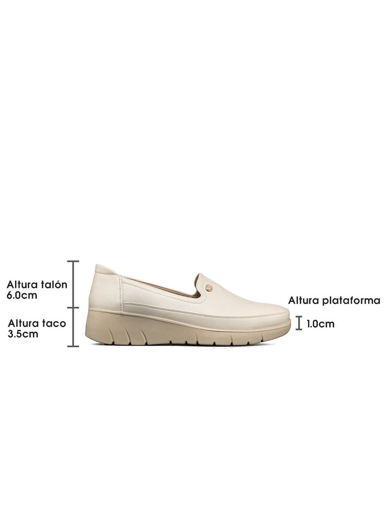 Mocasin Casual Mujer Eco Cuero Vintage Comodo Weide JML11-3