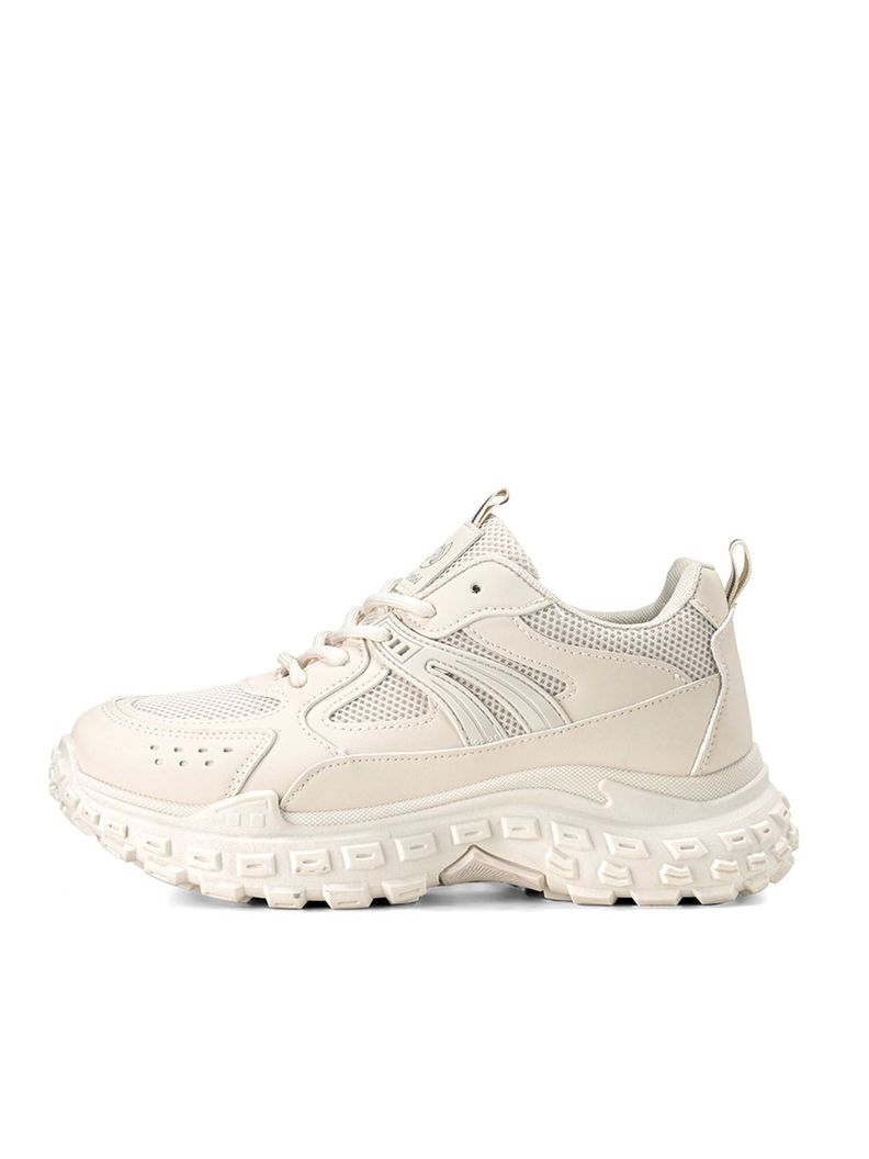 Zapatillas Beige Casual Mujer Weide SL03-2