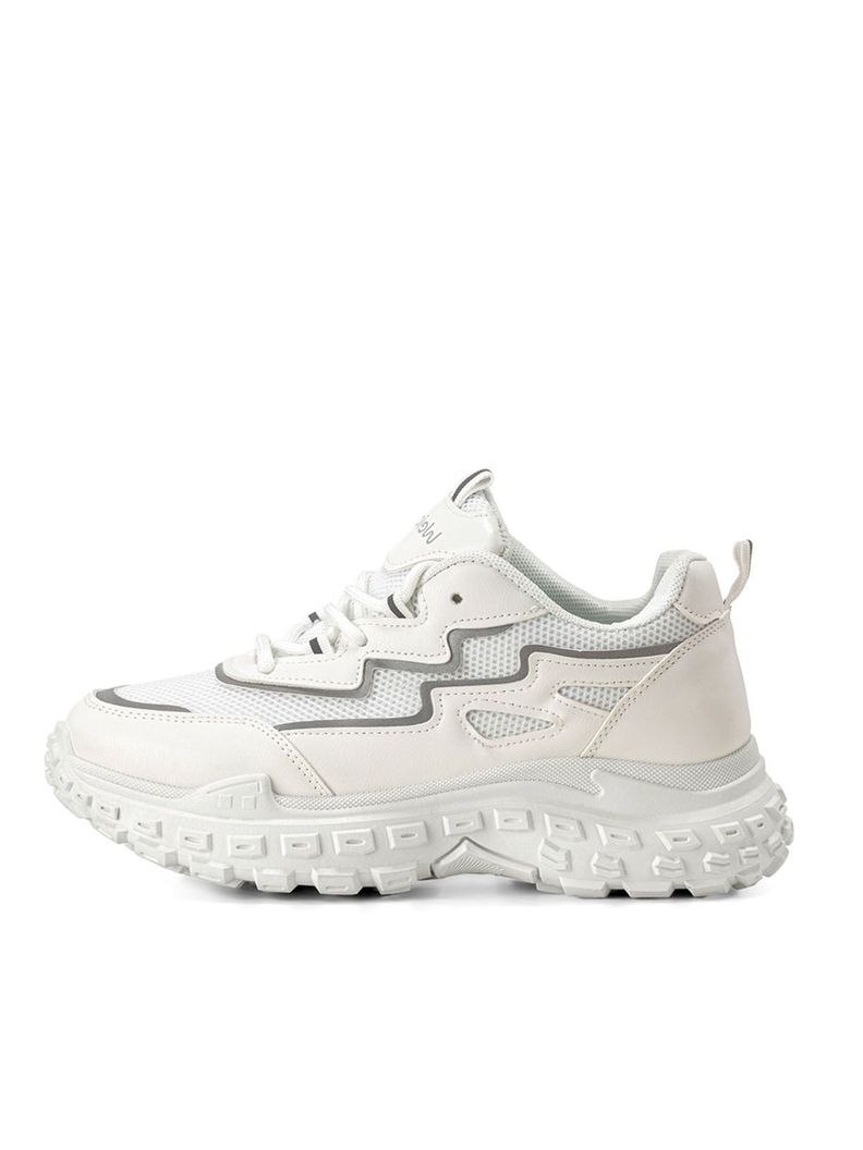 Zapatillas Blanco Casual Mujer Weide SL02-2